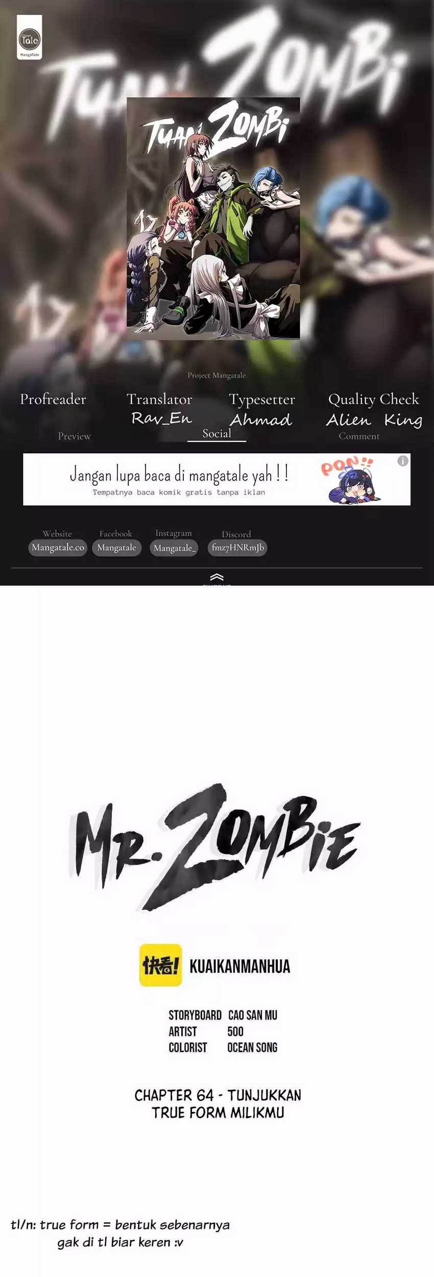 Komik Mr. Zombie - Chapter 64