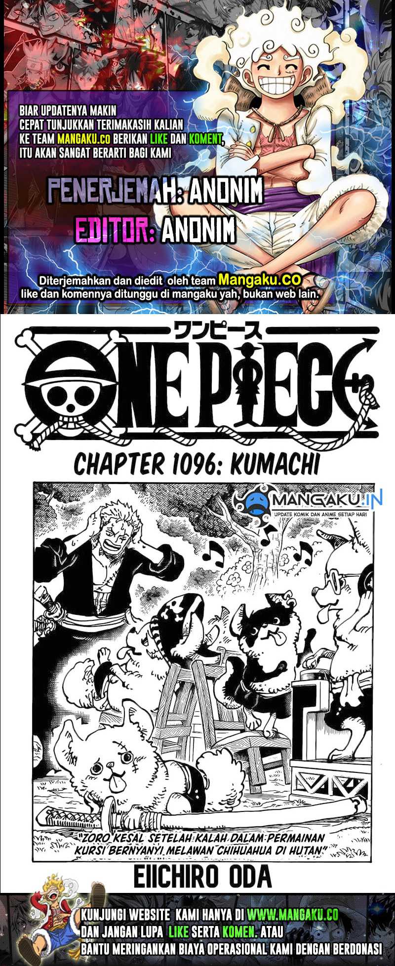 Komik One Piece - Chapter 1096