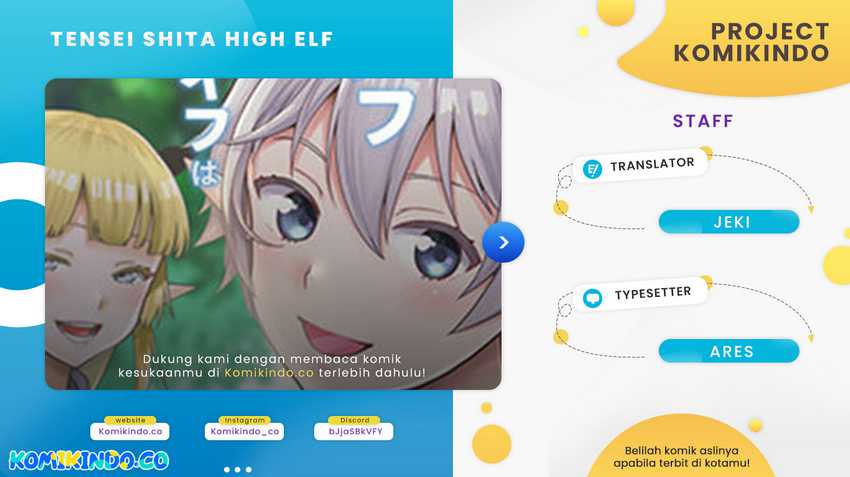 Komik Tensei Shite High Elf ni Narimashitaga, Slow Life wa 120-nen de Akimashita - Chapter 24