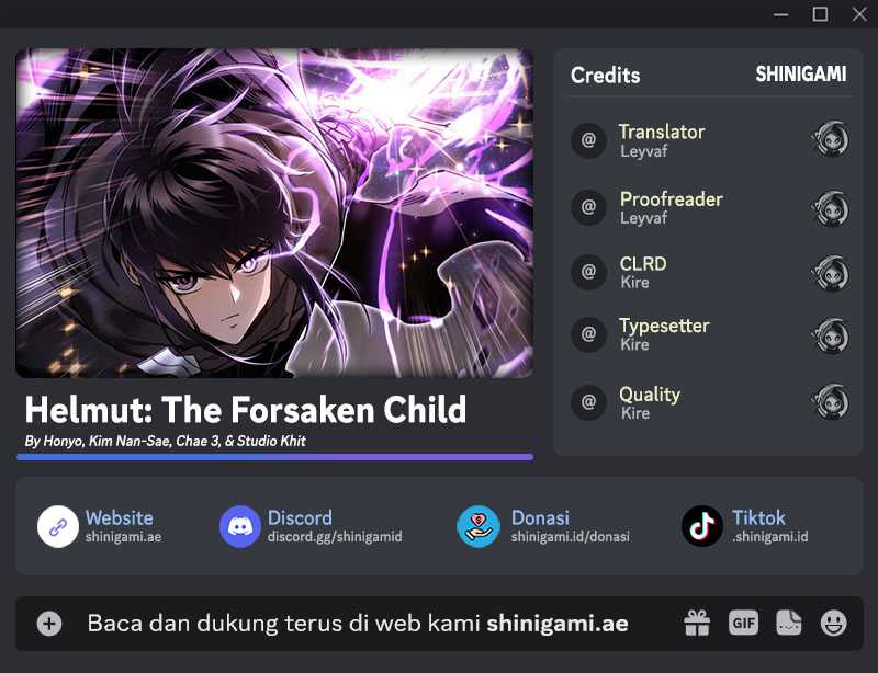 Komik Helmut: The Forsaken Child - Chapter 41