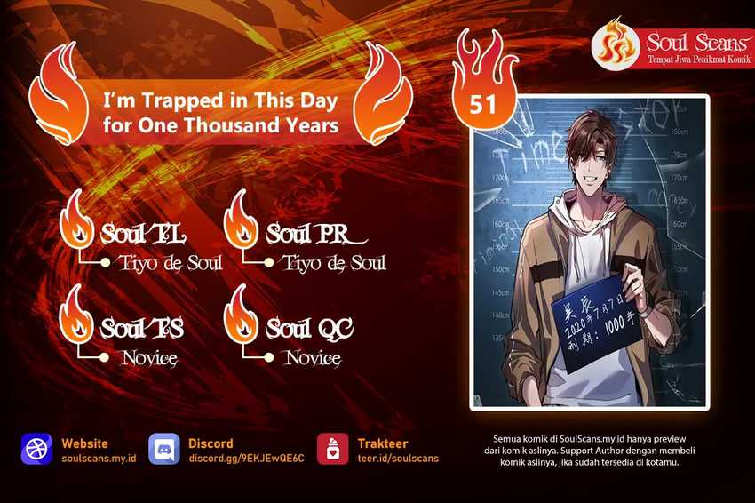 Komik I’m Trapped in This Day for One Thousand Years - Chapter 51