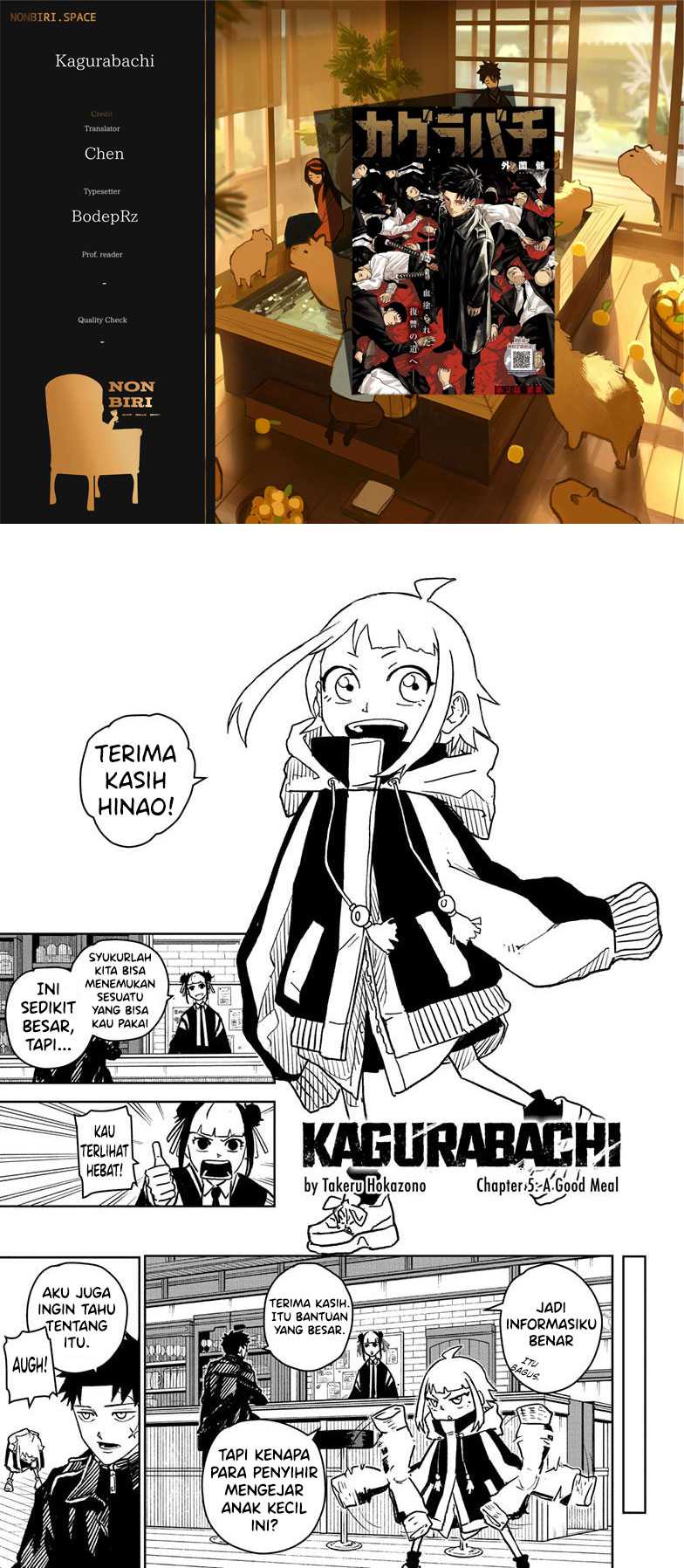 Komik Kagurabachi - Chapter 05