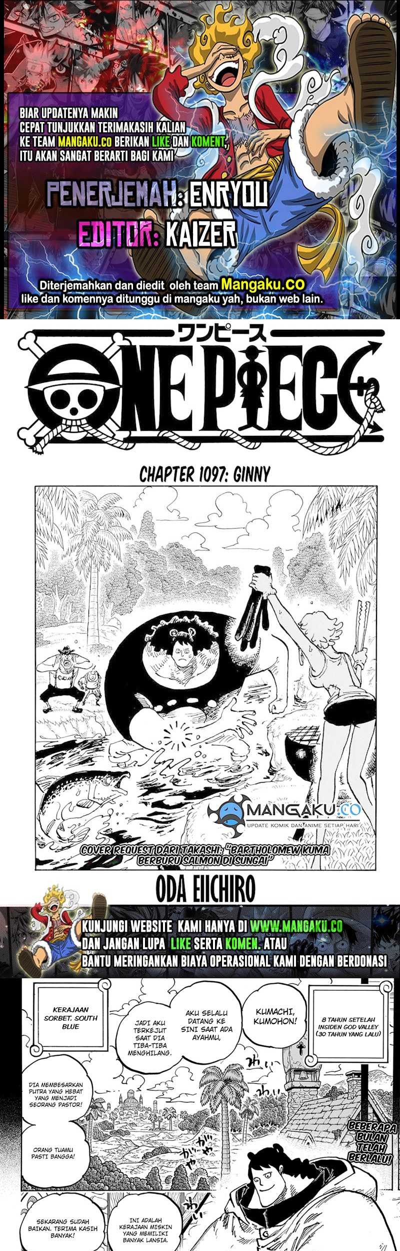 Komik One Piece - Chapter 1097