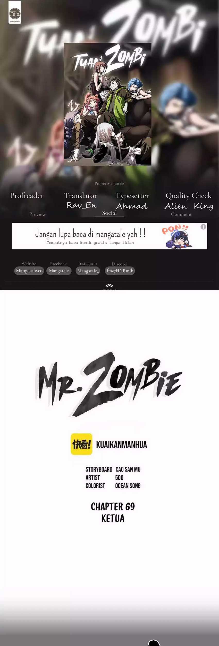 Komik Mr. Zombie - Chapter 69