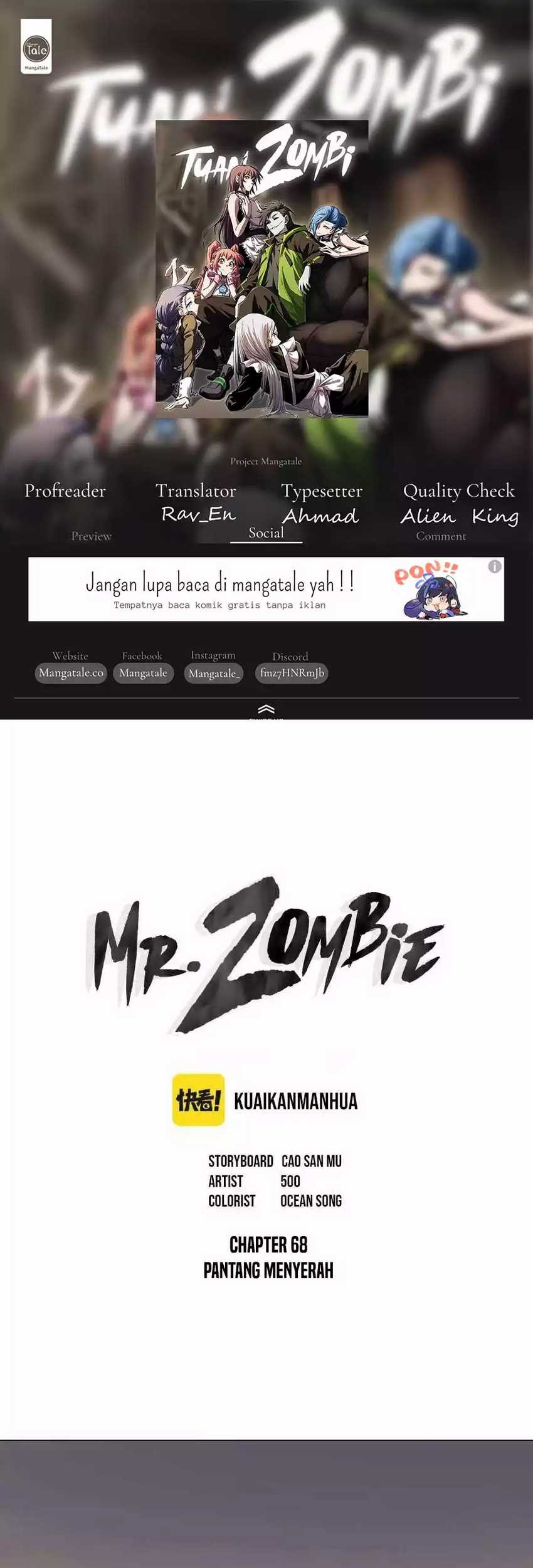 Komik Mr. Zombie - Chapter 68