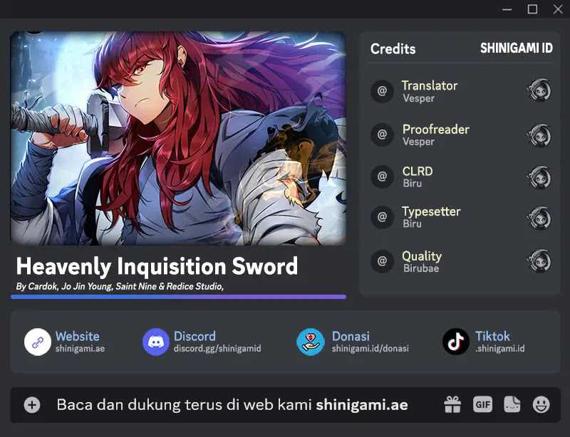 Komik Heavenly Inquisition Sword - Chapter 74
