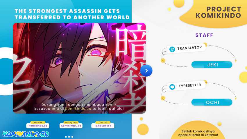 Komik The strongest assassin gets transferred to another world with his whole class - Chapter 01