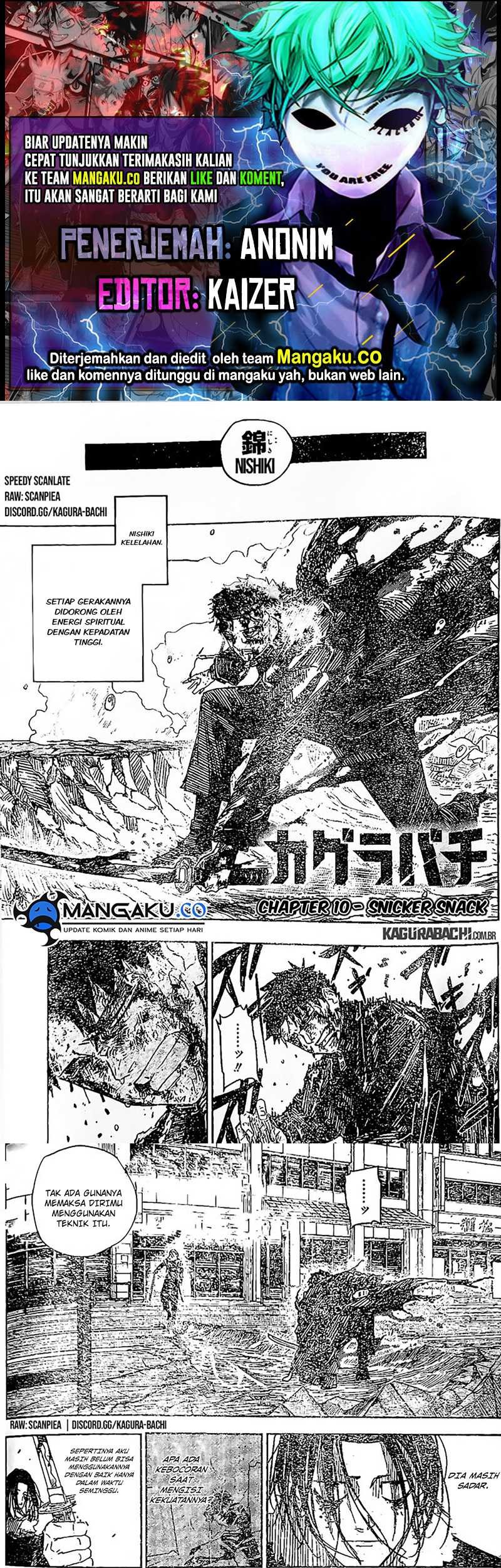 Komik Kagurabachi - Chapter 10