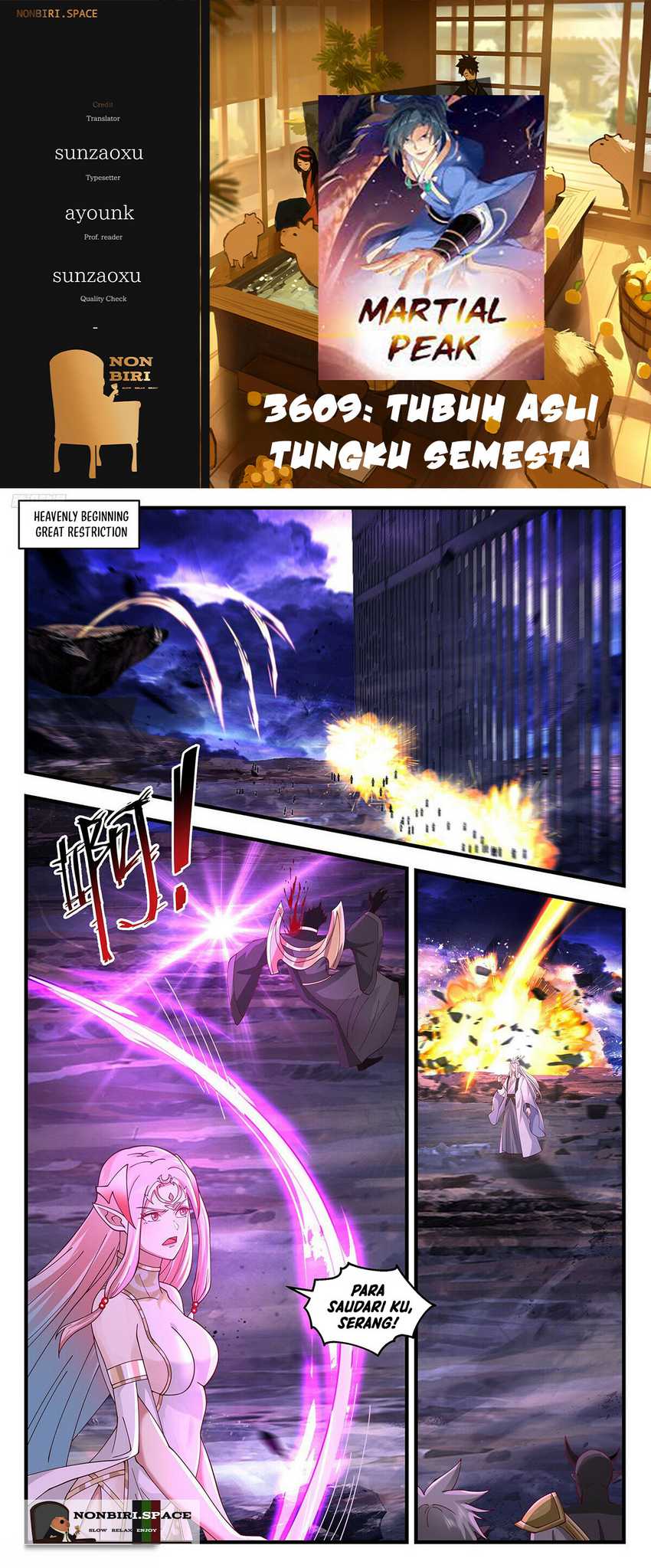 Komik Martial Peak Part 2 - Chapter 3609