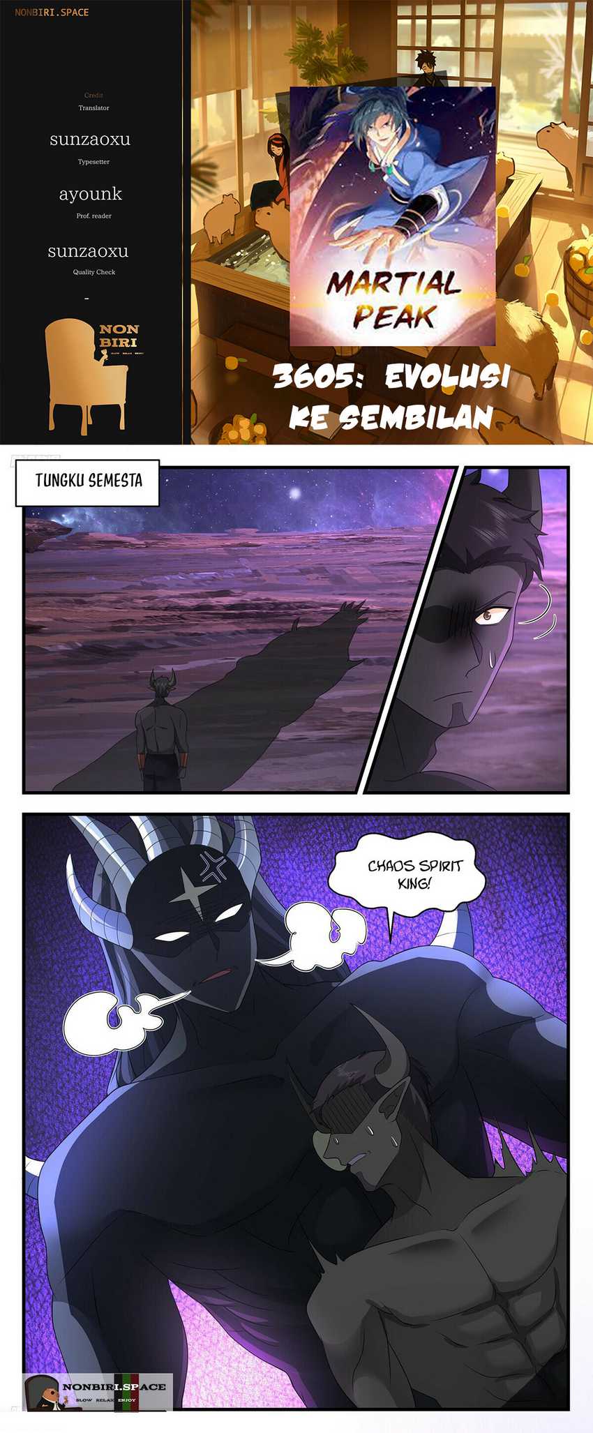 Komik Martial Peak Part 2 - Chapter 3605