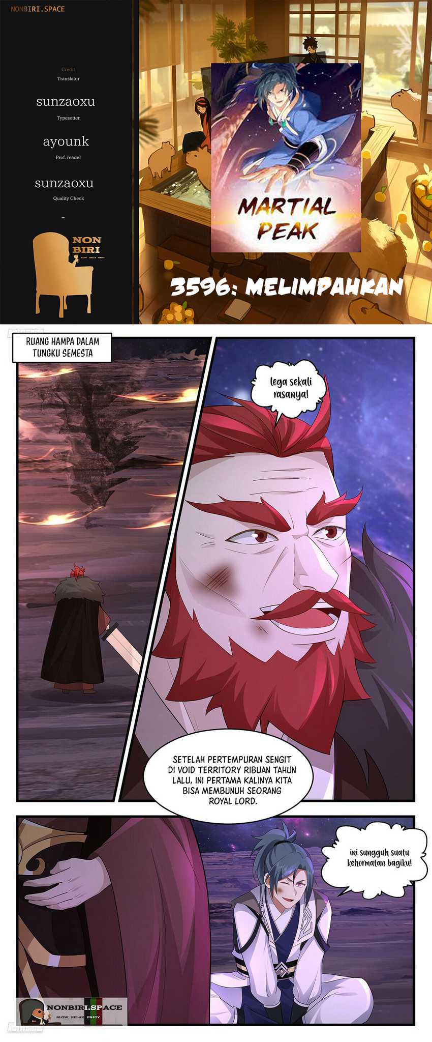 Komik Martial Peak Part 2 - Chapter 3596