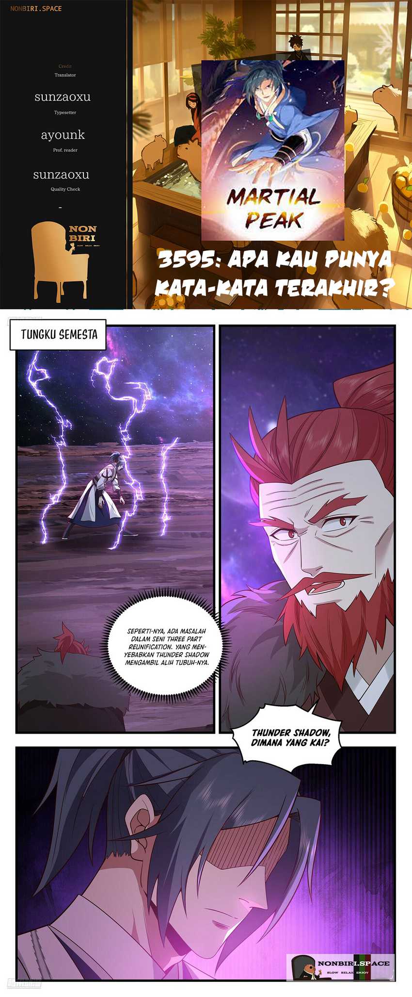 Komik Martial Peak Part 2 - Chapter 3595
