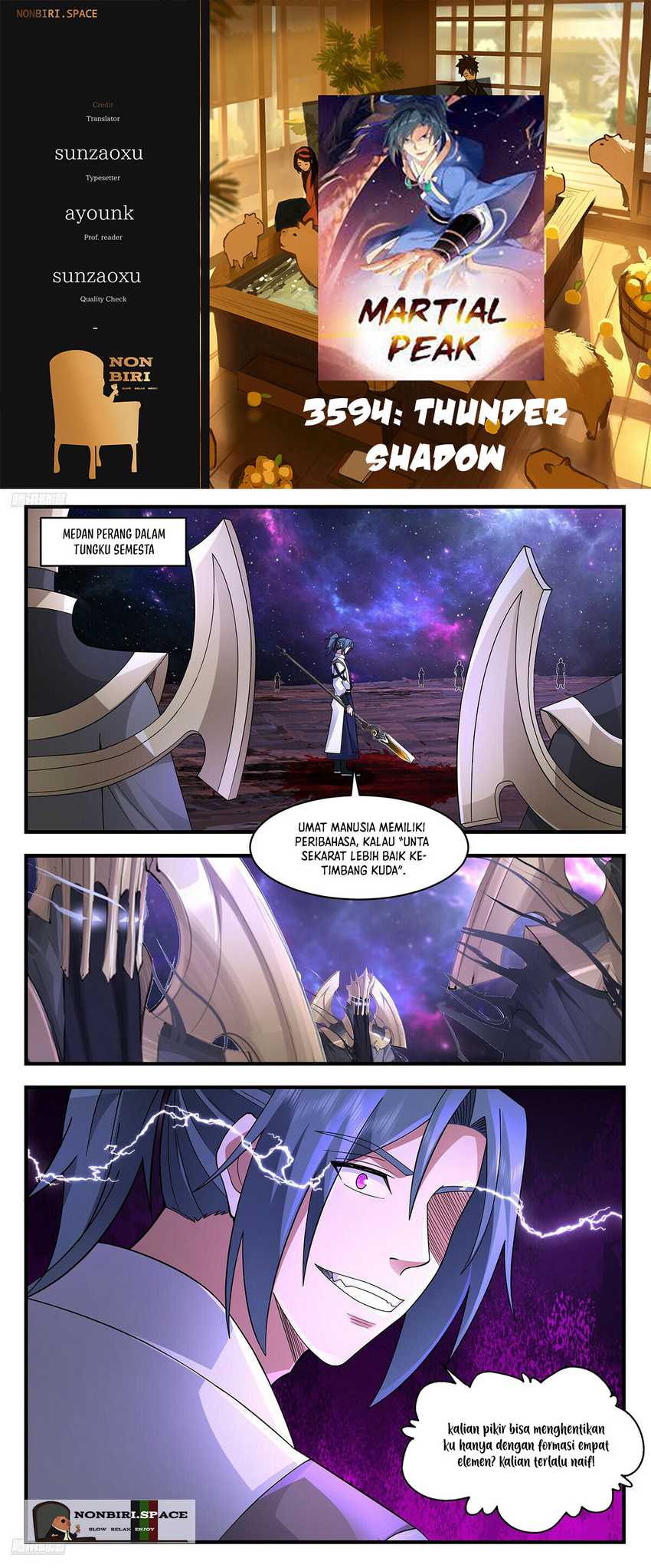 Komik Martial Peak Part 2 - Chapter 3594