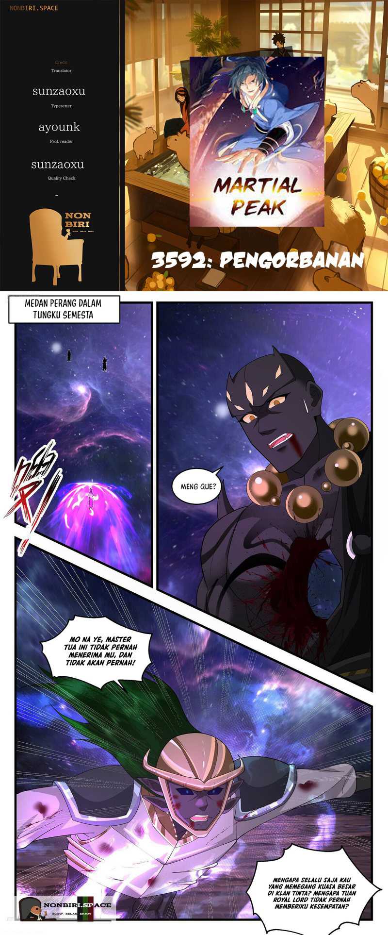 Komik Martial Peak Part 2 - Chapter 3592