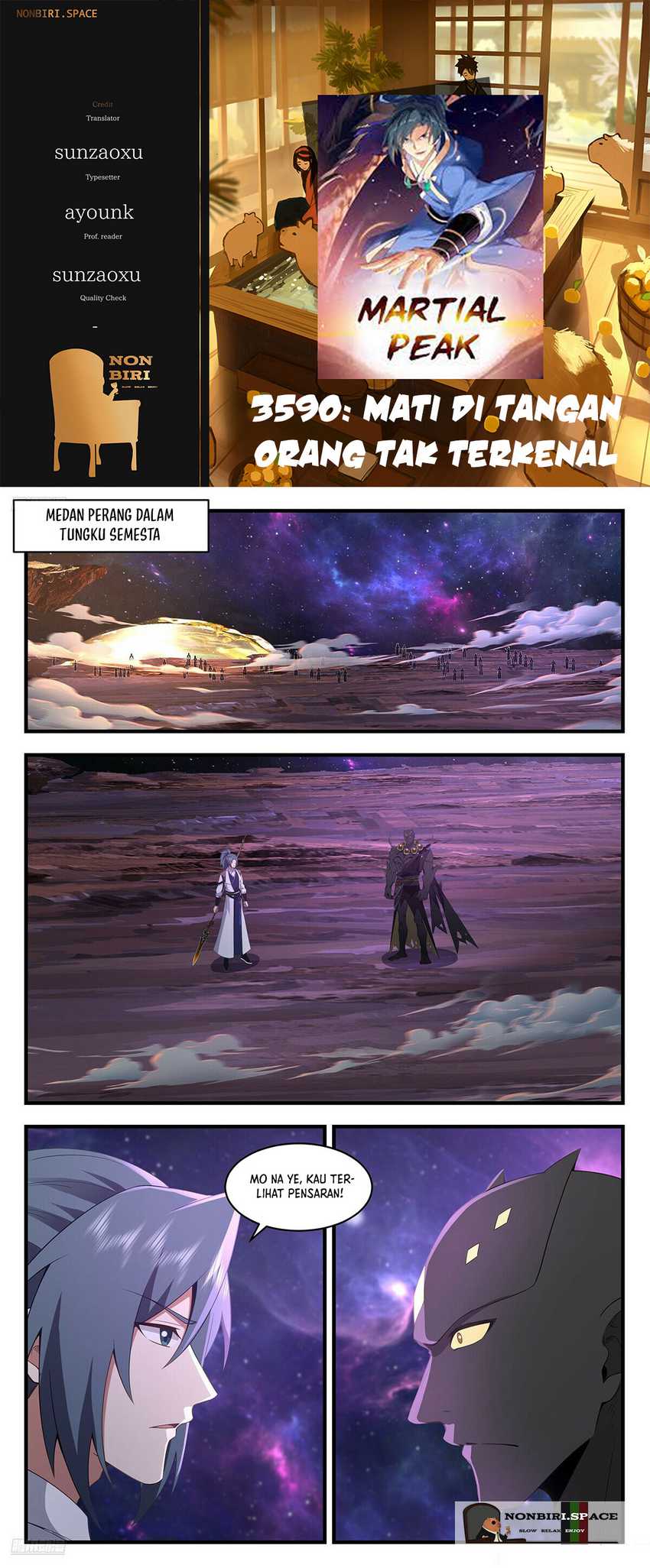 Komik Martial Peak Part 2 - Chapter 3590