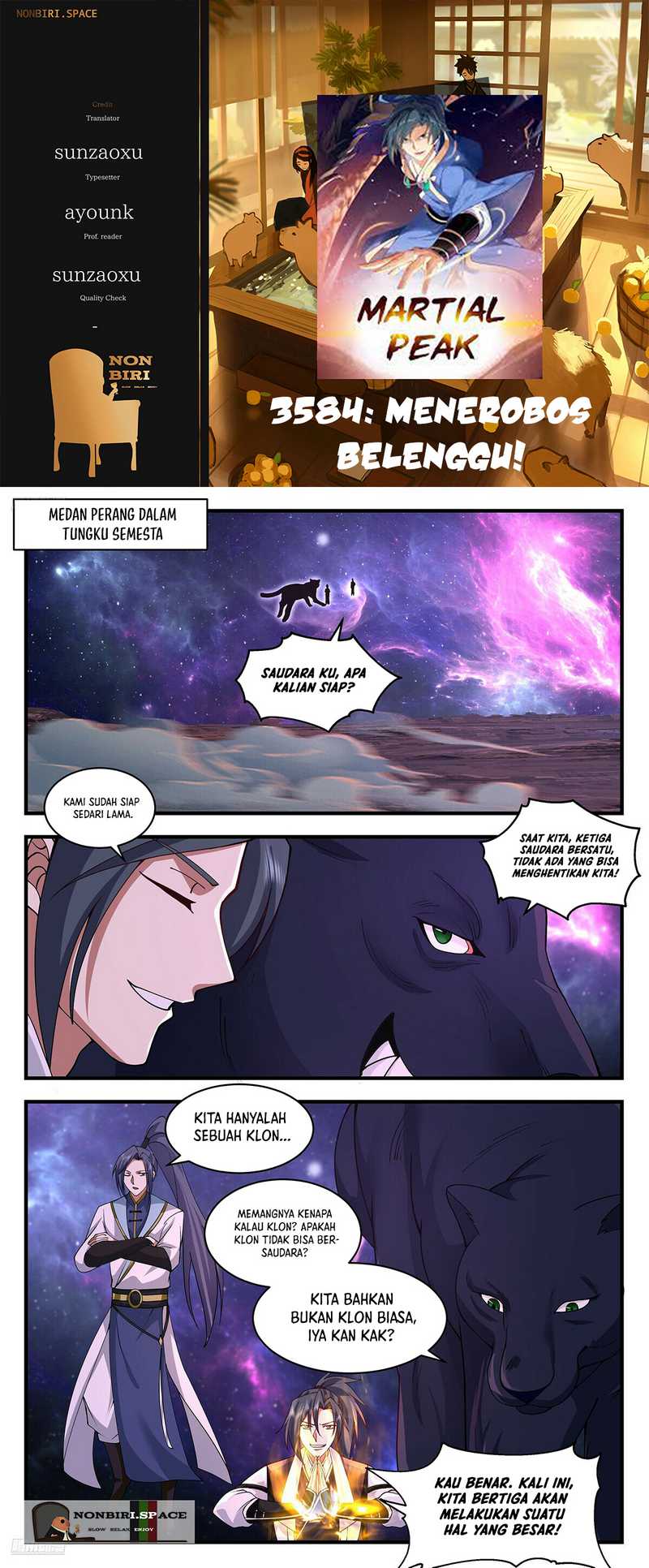 Komik Martial Peak Part 2 - Chapter 3584