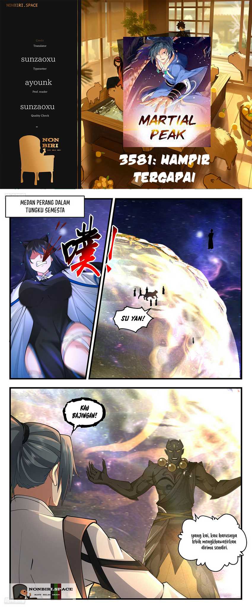 Komik Martial Peak Part 2 - Chapter 3581