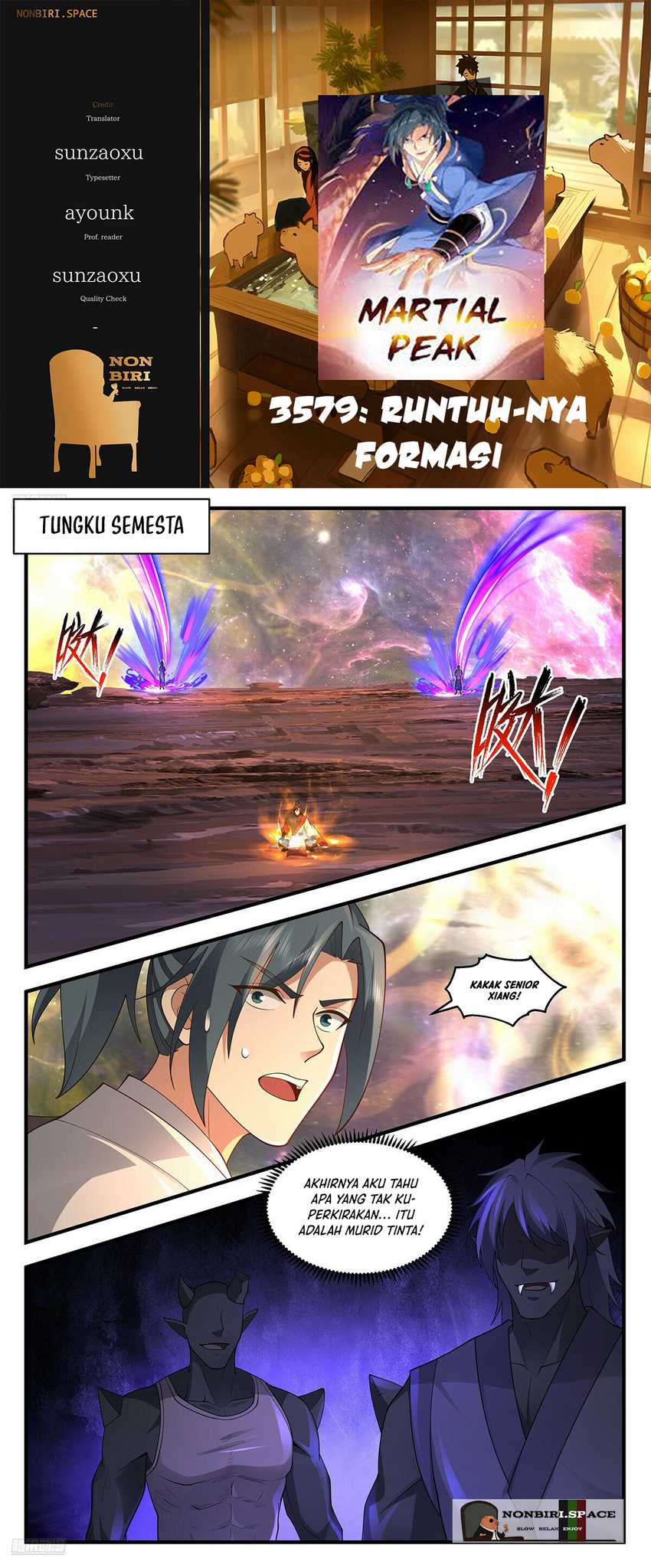 Komik Martial Peak Part 2 - Chapter 3579