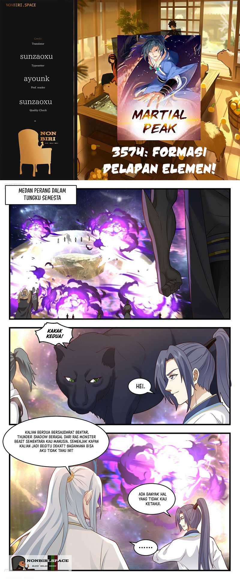 Komik Martial Peak Part 2 - Chapter 3574