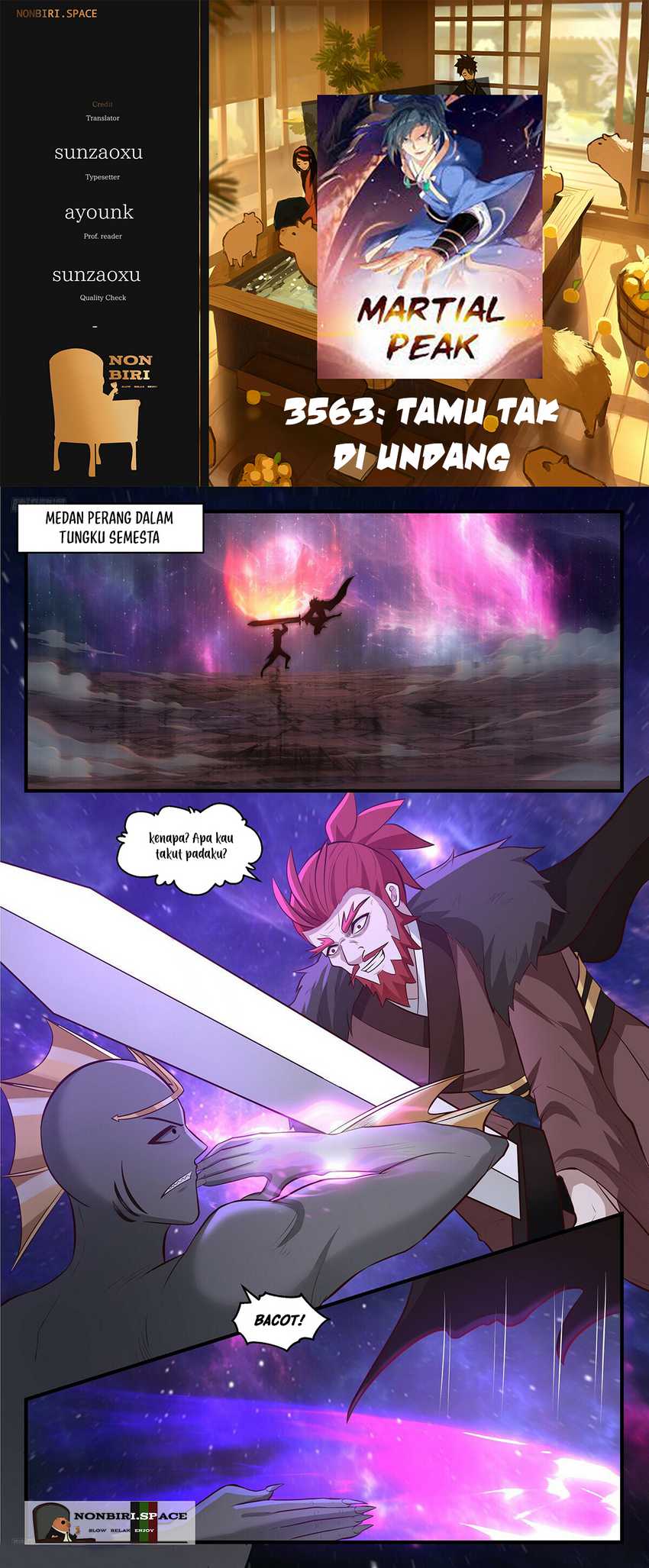 Komik Martial Peak Part 2 - Chapter 3563