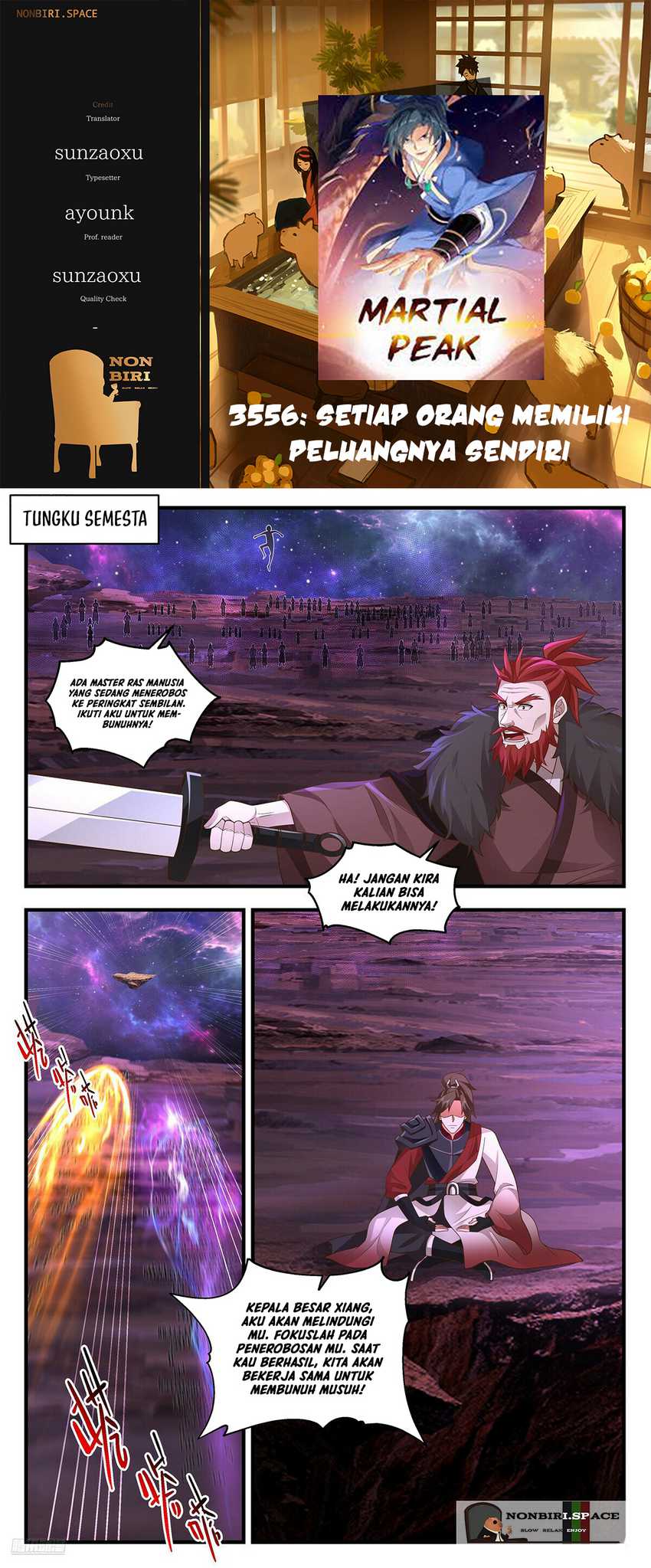 Komik Martial Peak Part 2 - Chapter 3556