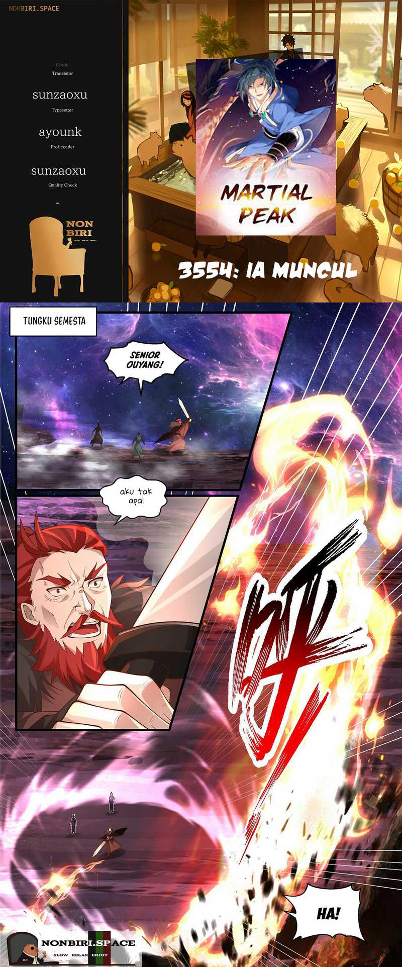 Komik Martial Peak Part 2 - Chapter 3554