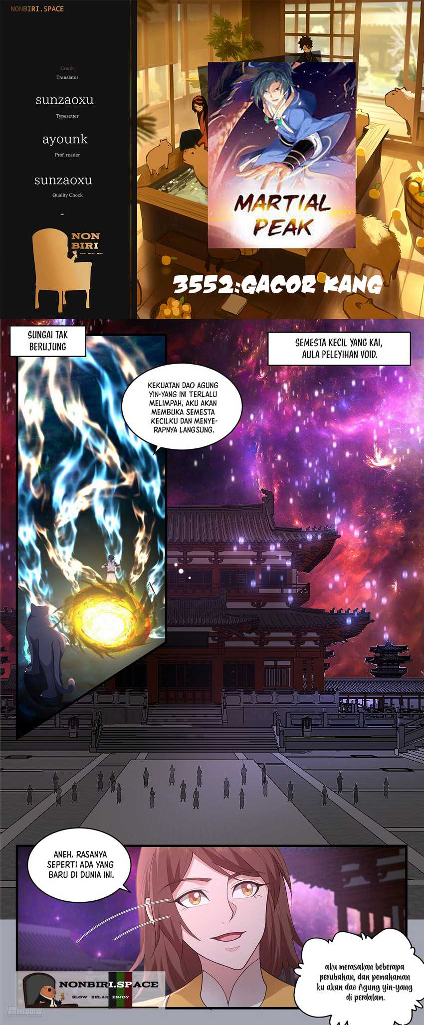 Komik Martial Peak Part 2 - Chapter 3552