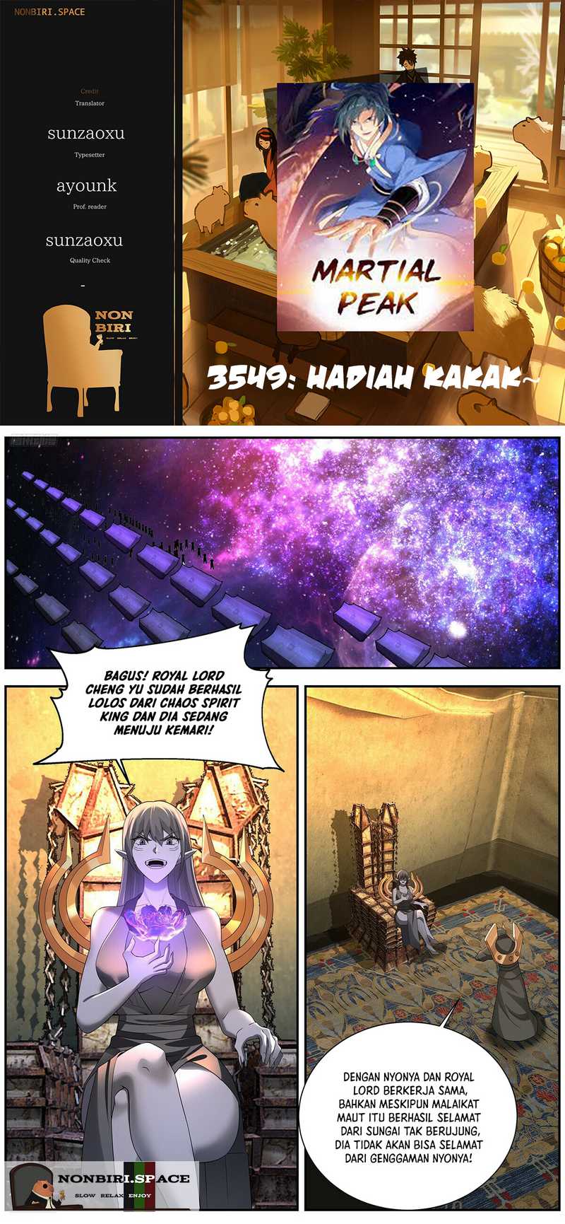 Komik Martial Peak Part 2 - Chapter 3549