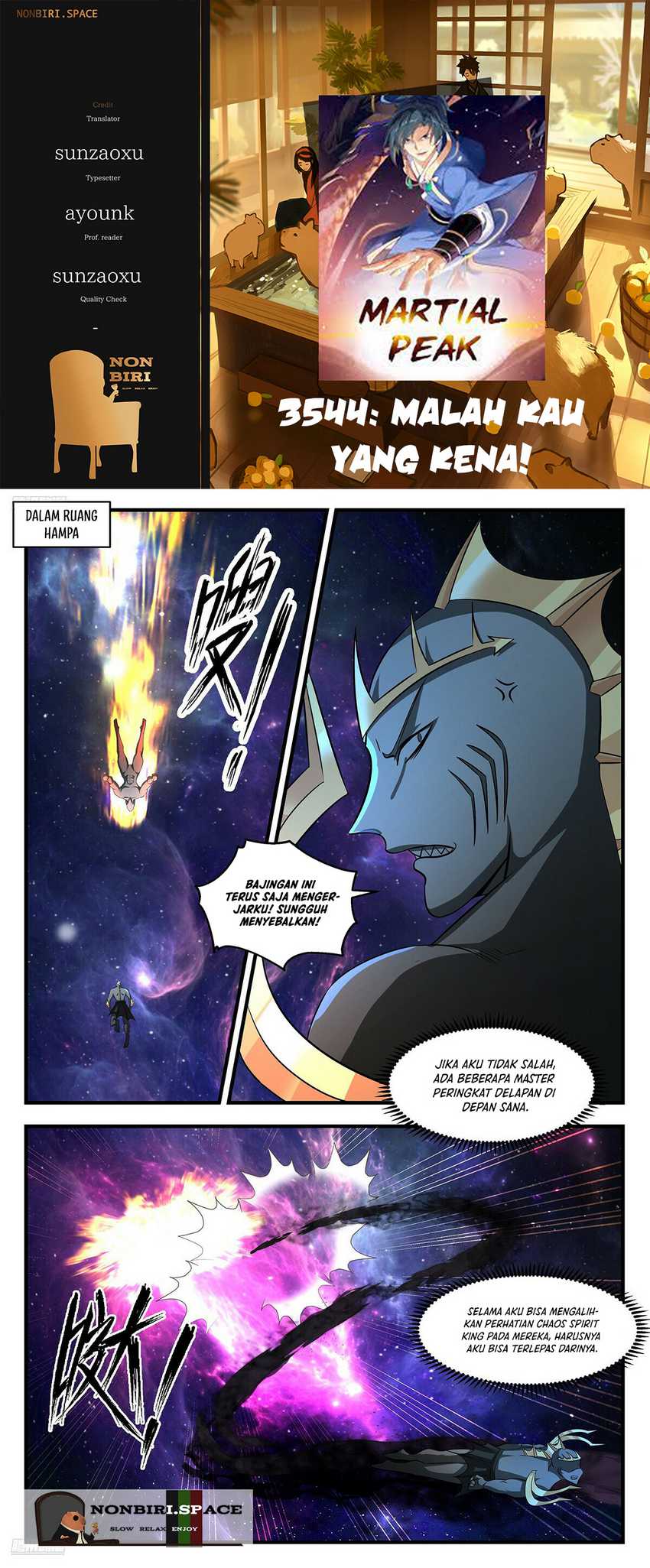 Komik Martial Peak Part 2 - Chapter 3544