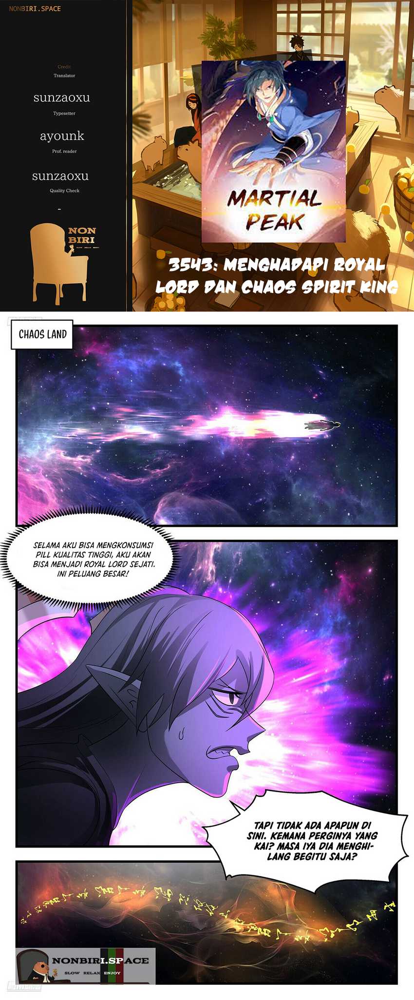 Komik Martial Peak Part 2 - Chapter 3543