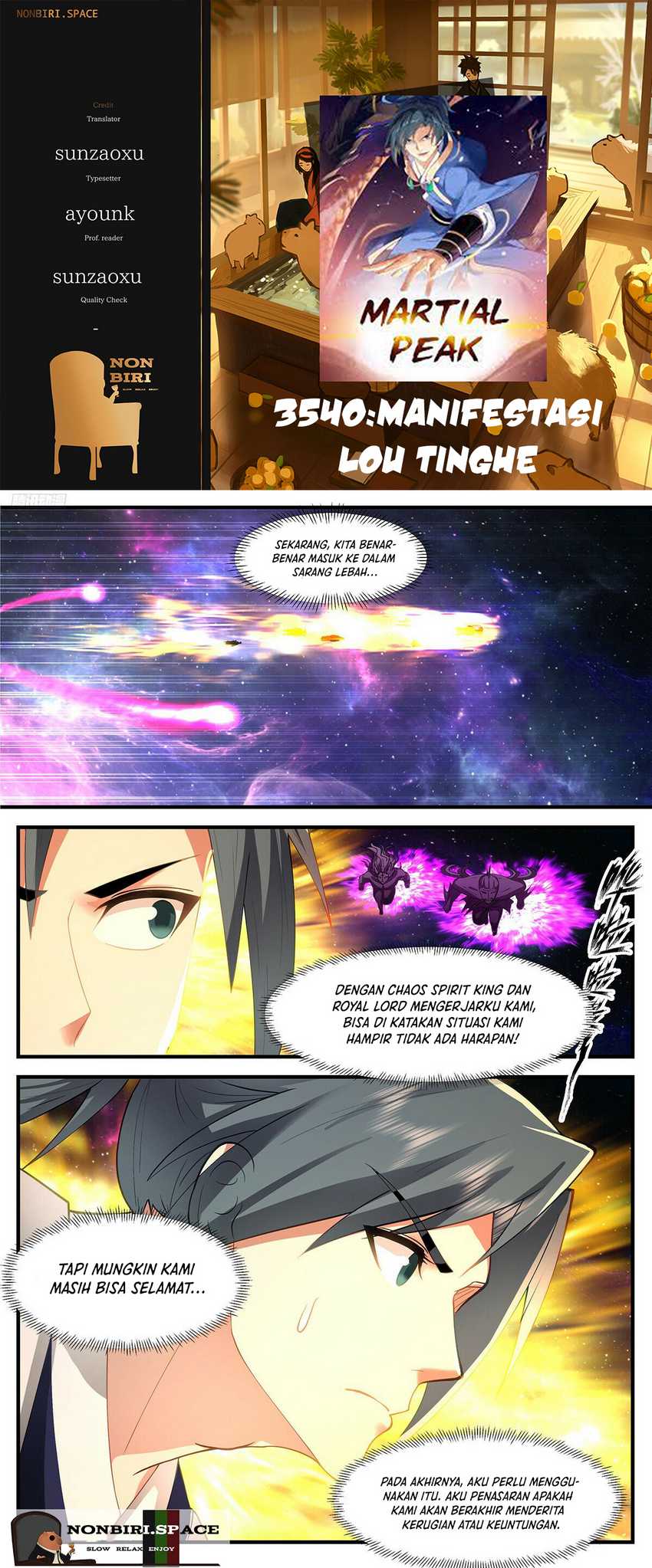 Komik Martial Peak Part 2 - Chapter 3540