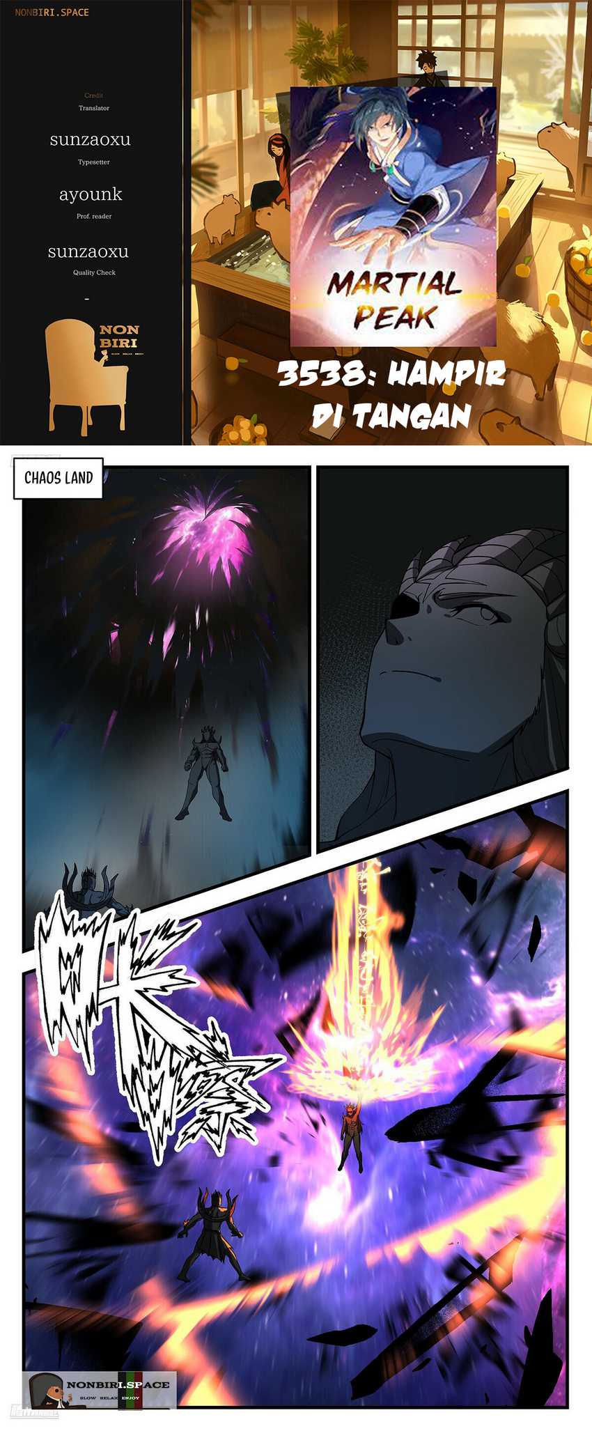 Komik Martial Peak Part 2 - Chapter 3538