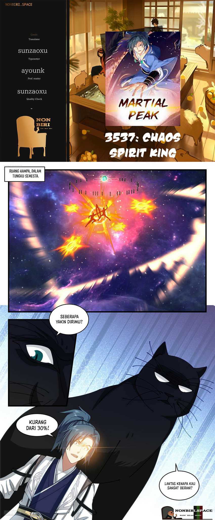 Komik Martial Peak Part 2 - Chapter 3537