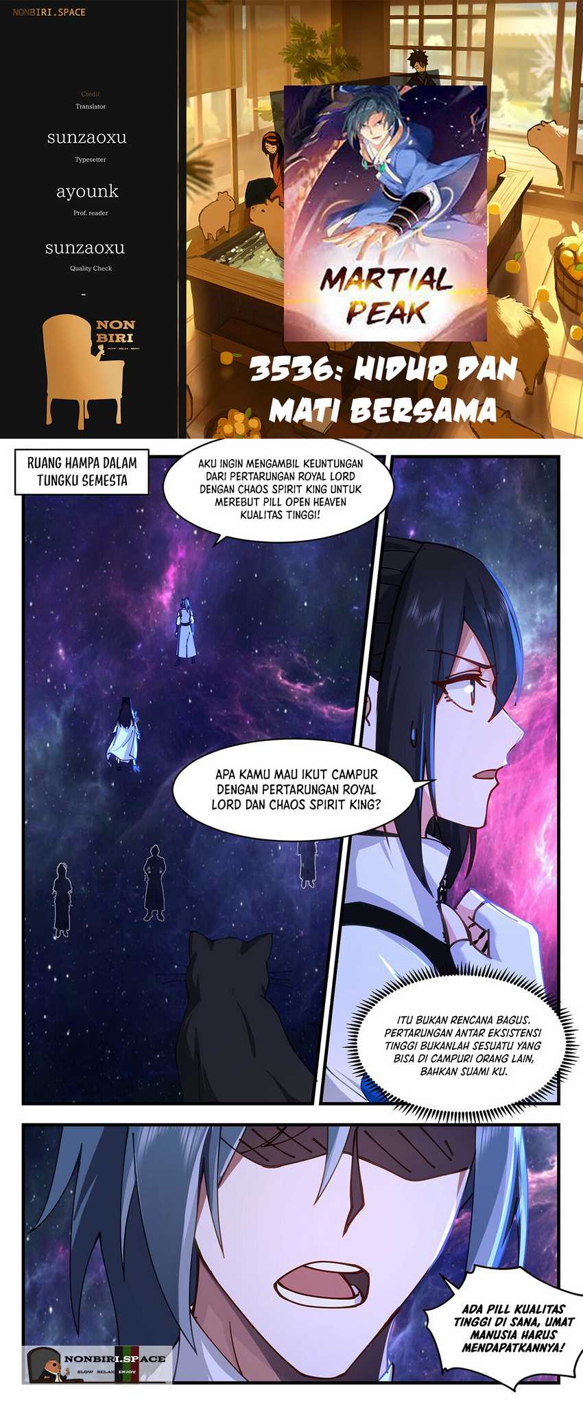 Komik Martial Peak Part 2 - Chapter 3536