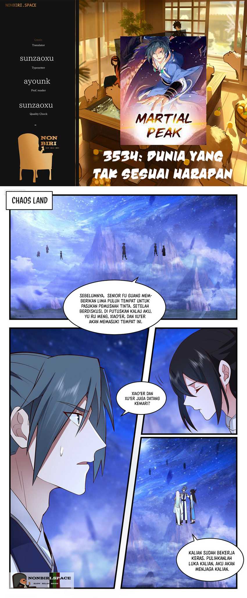 Komik Martial Peak Part 2 - Chapter 3534