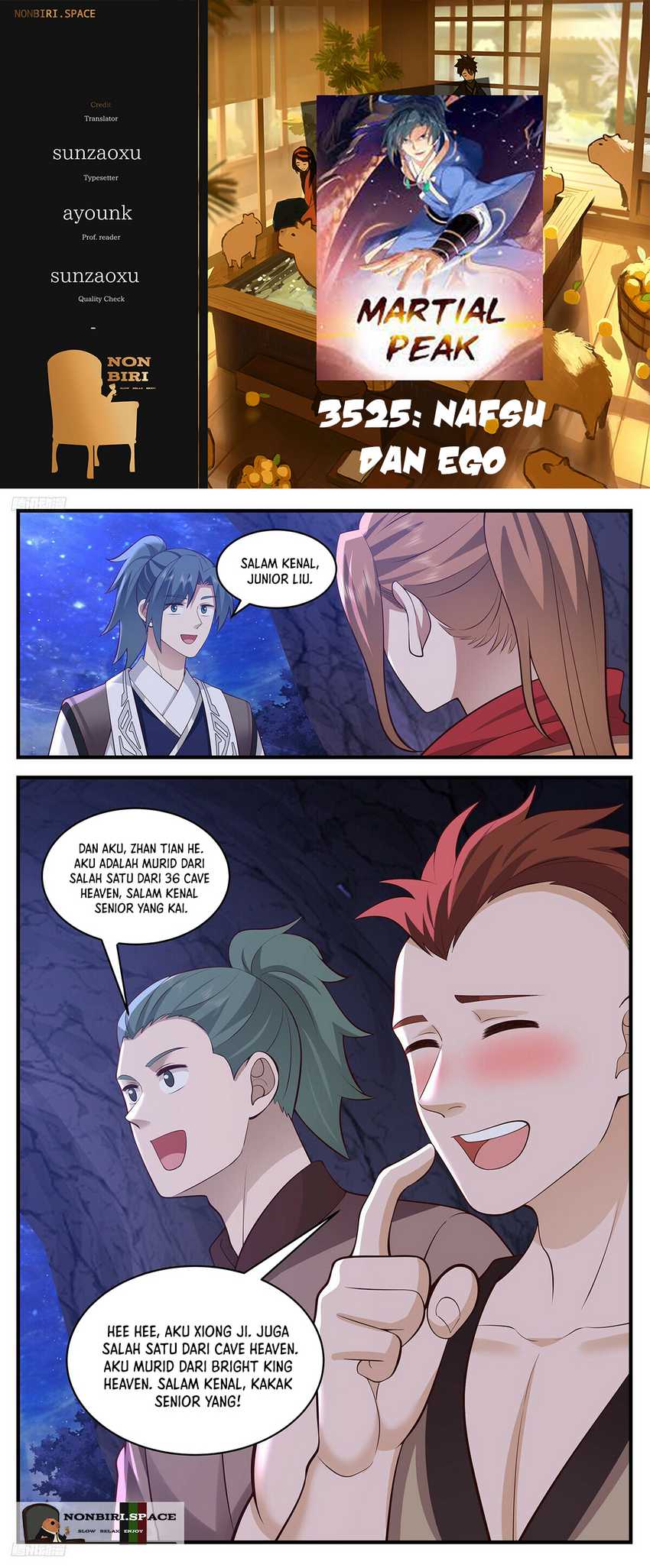 Komik Martial Peak Part 2 - Chapter 3525