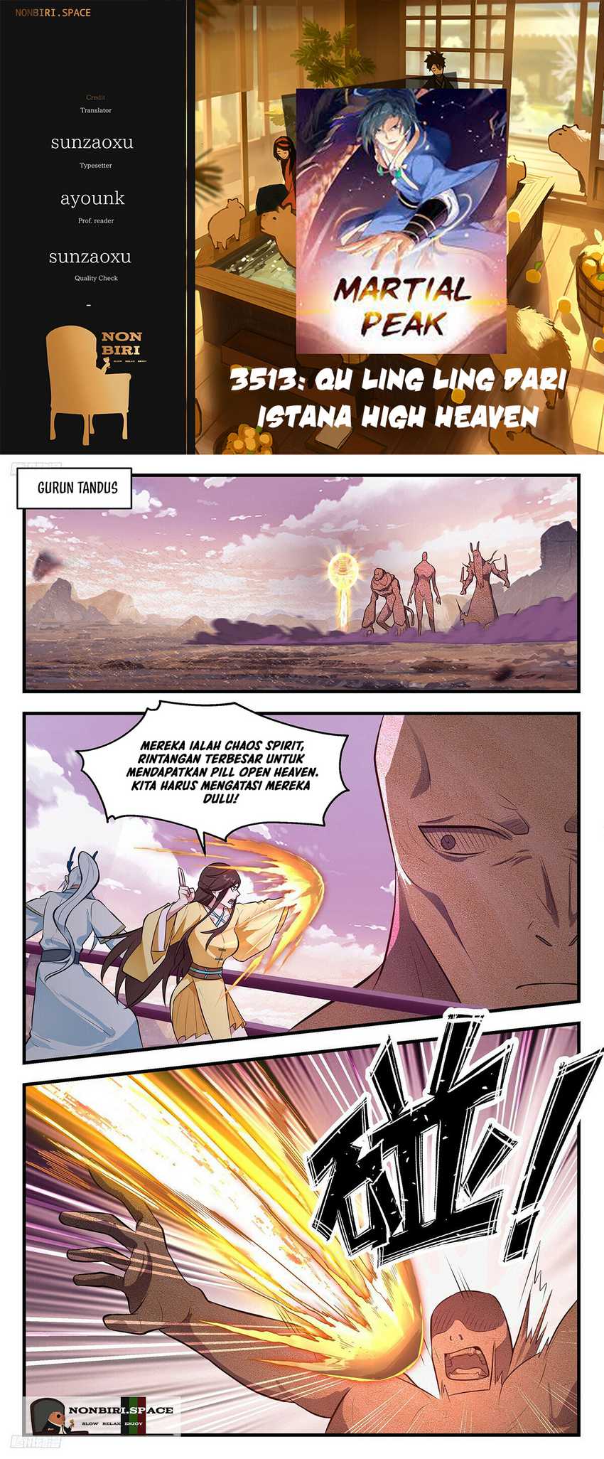 Komik Martial Peak Part 2 - Chapter 3513