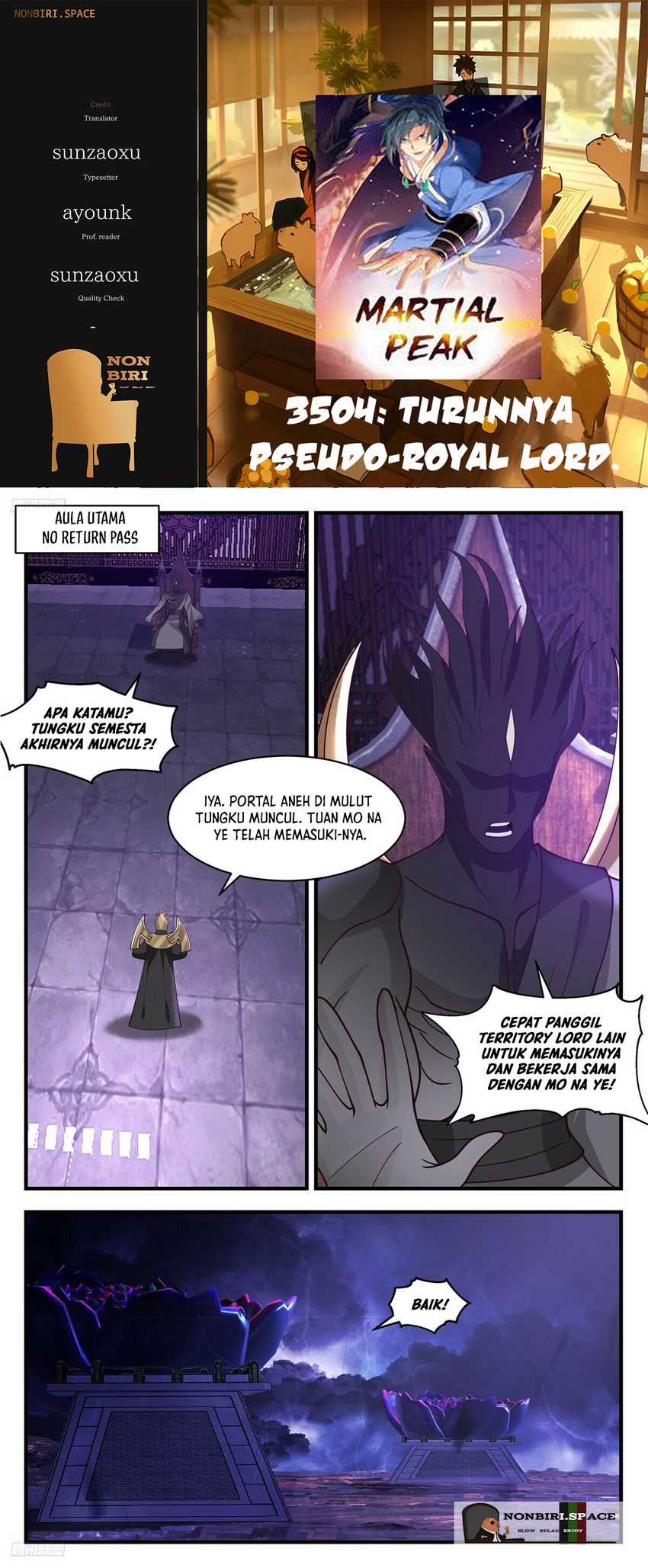 Komik Martial Peak Part 2 - Chapter 3504