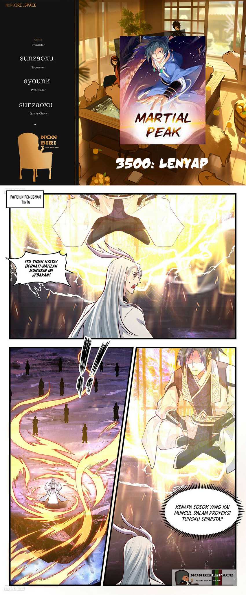 Komik Martial Peak Part 2 - Chapter 3500