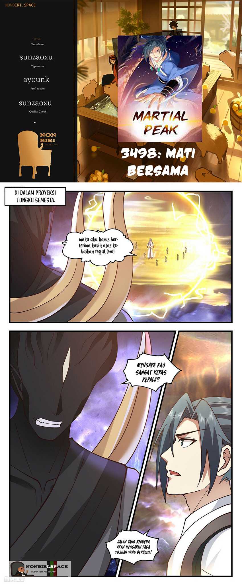 Komik Martial Peak Part 2 - Chapter 3498