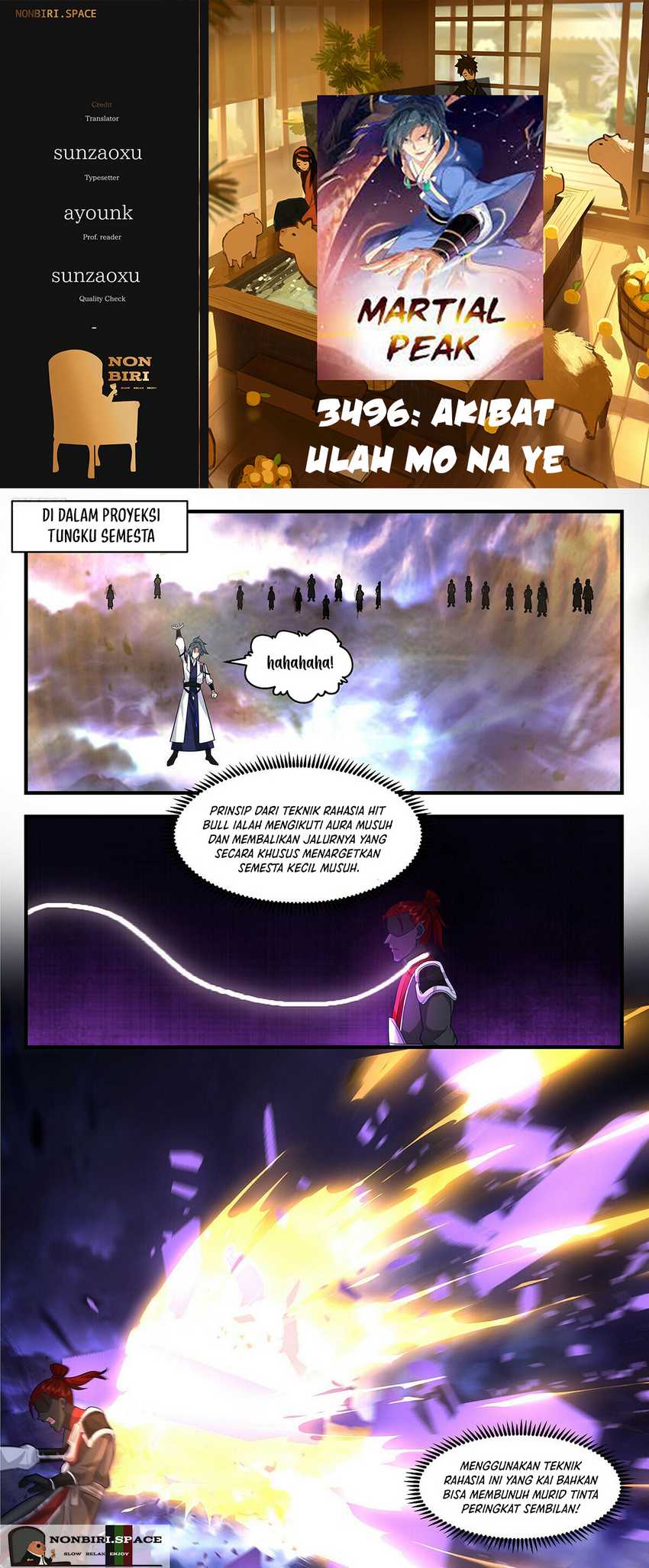 Komik Martial Peak Part 2 - Chapter 3496