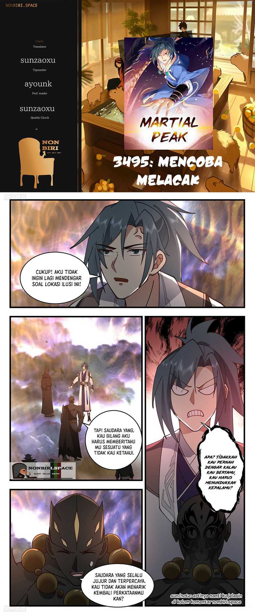 Komik Martial Peak Part 2 - Chapter 3495