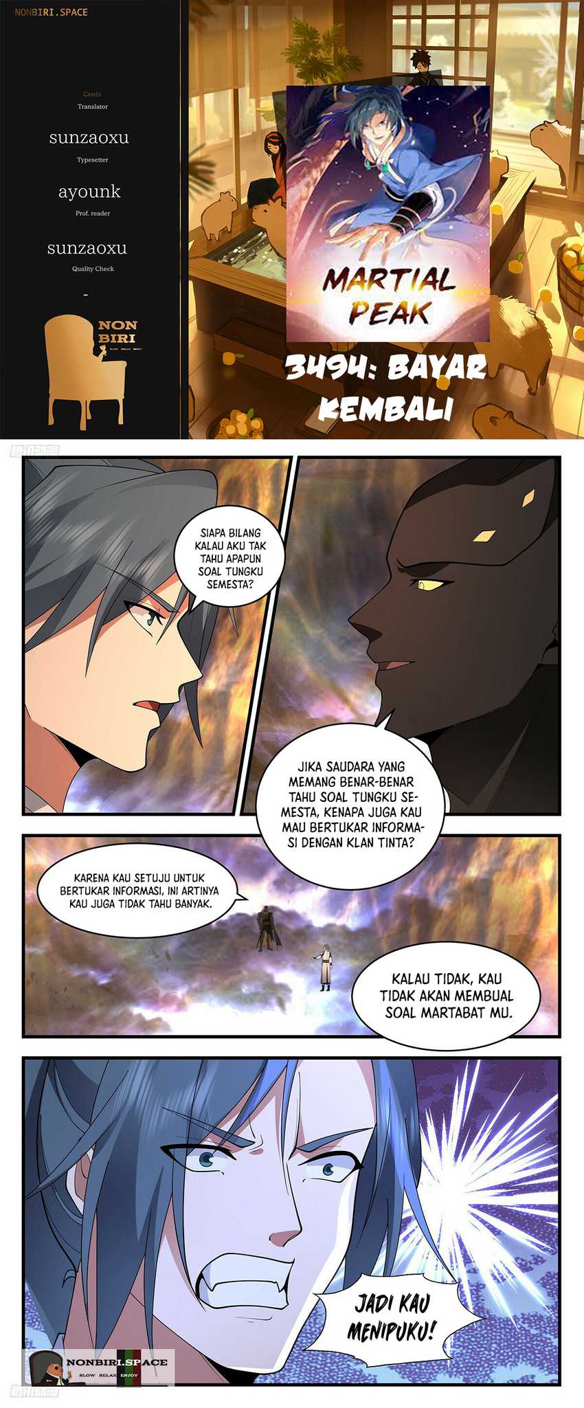 Komik Martial Peak Part 2 - Chapter 3494