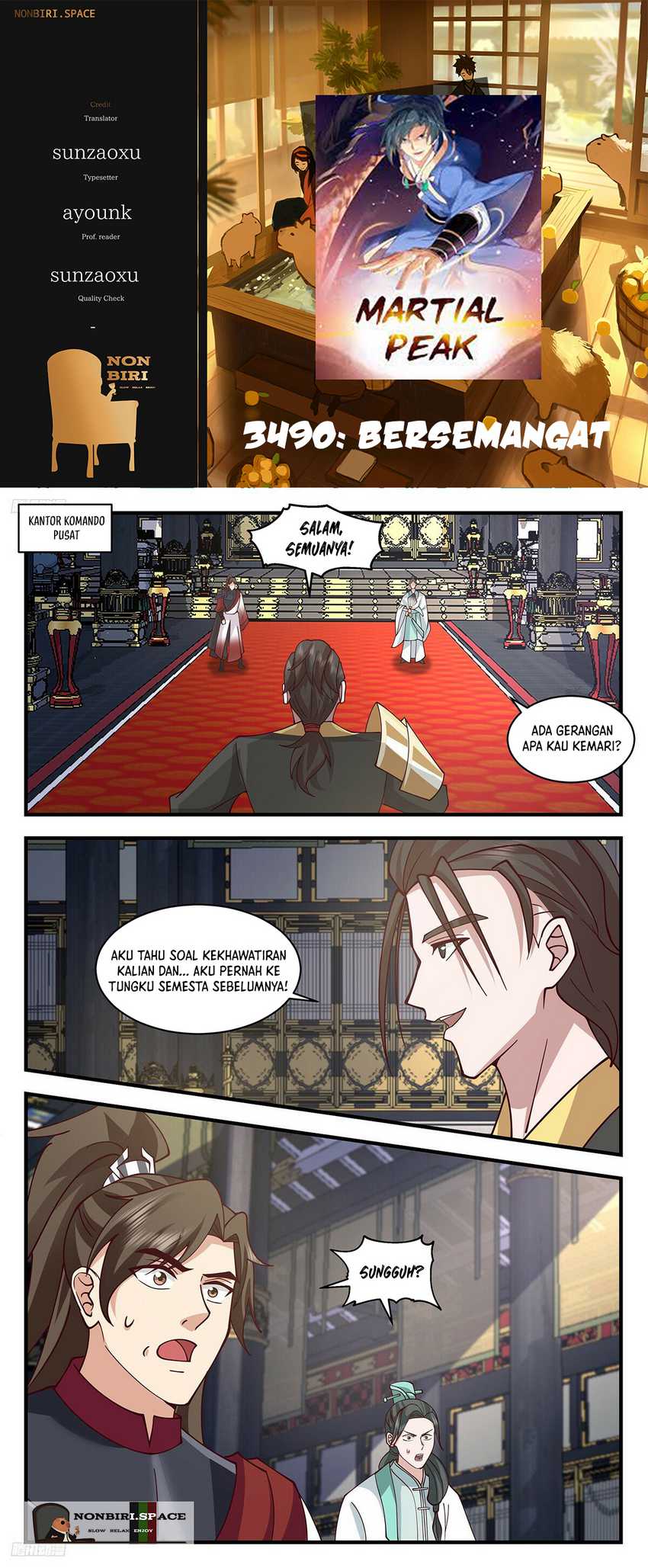 Komik Martial Peak Part 2 - Chapter 3490