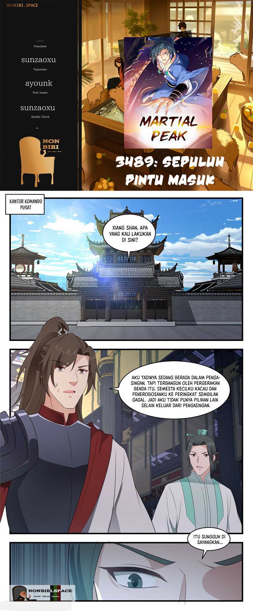 Komik Martial Peak Part 2 - Chapter 3489