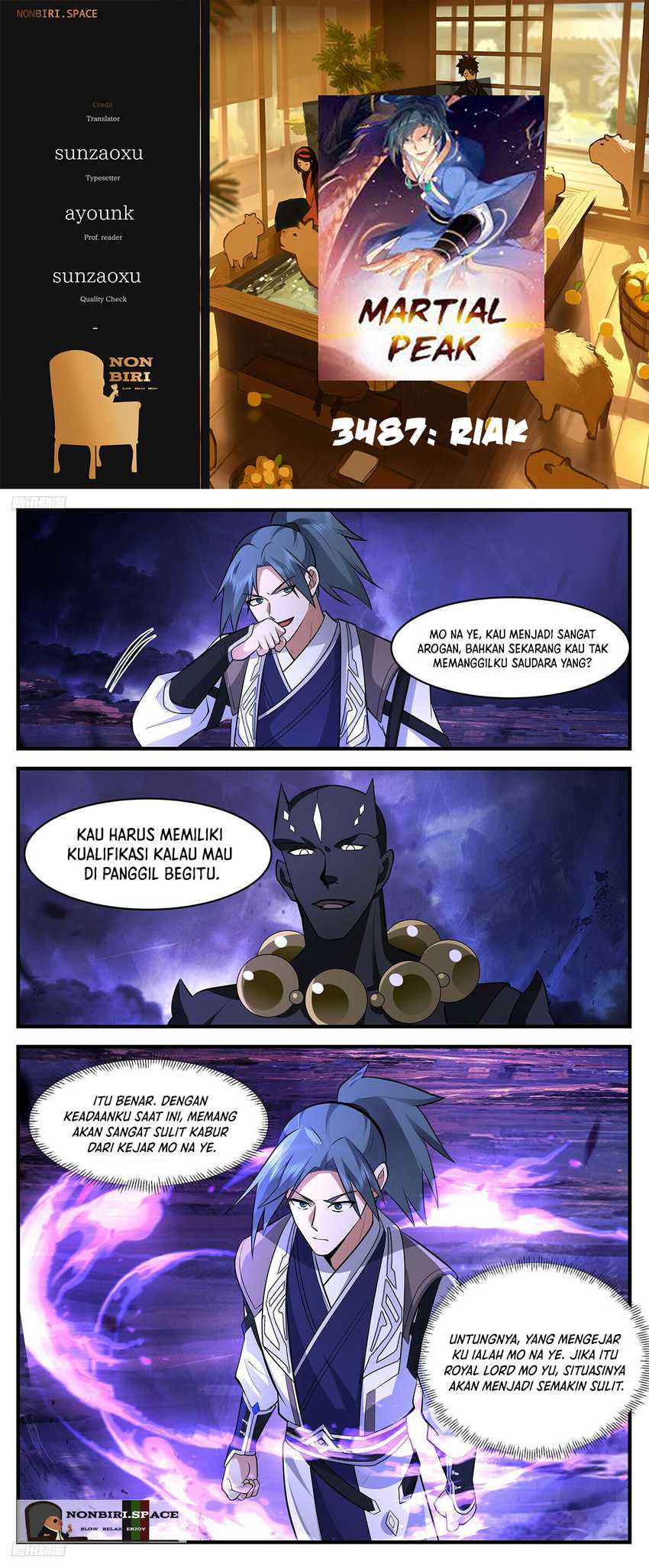 Komik Martial Peak Part 2 - Chapter 3487