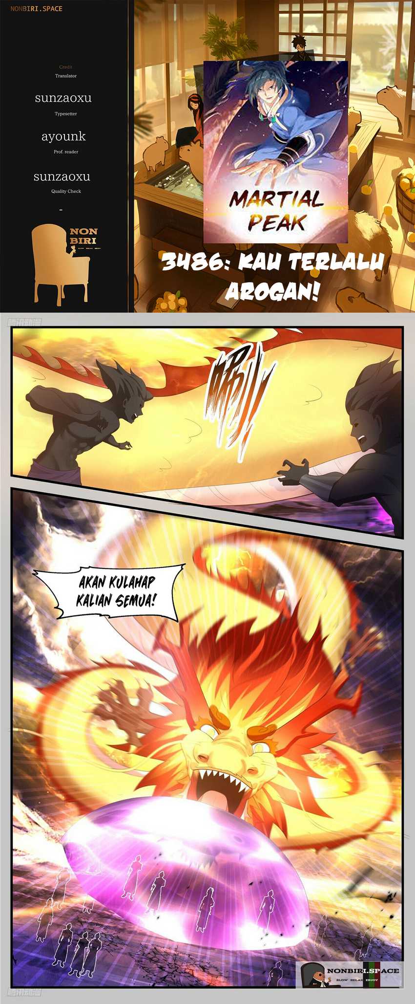 Komik Martial Peak Part 2 - Chapter 3486