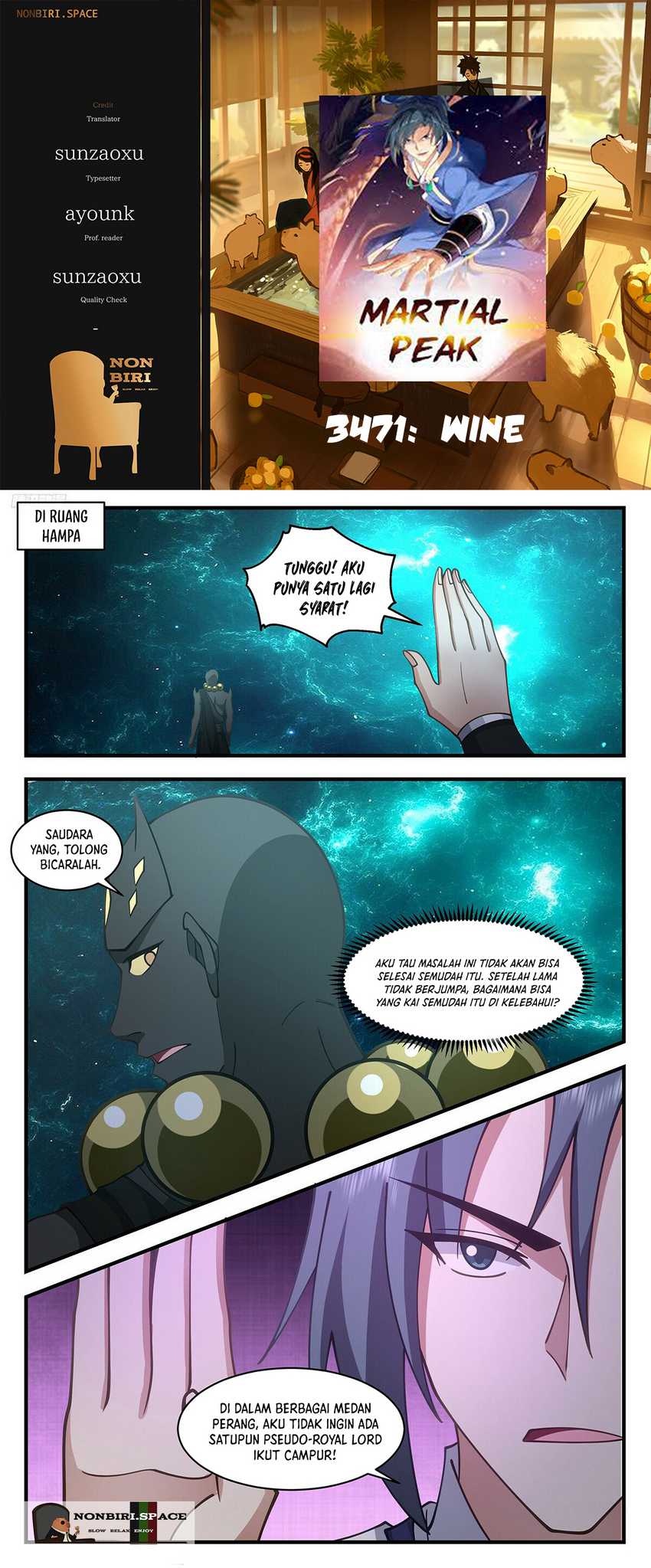 Komik Martial Peak Part 2 - Chapter 3471