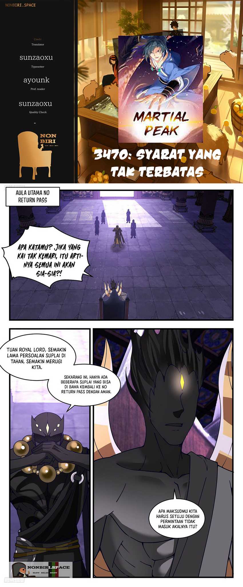 Komik Martial Peak Part 2 - Chapter 3470