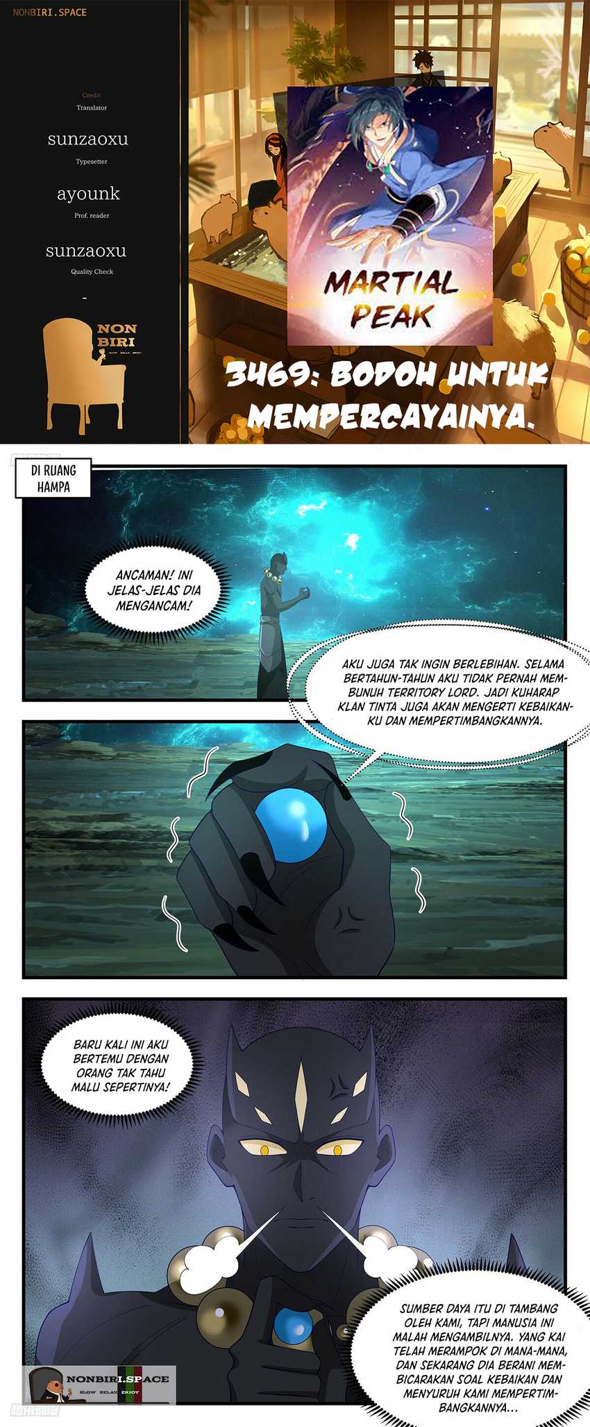 Komik Martial Peak Part 2 - Chapter 3469